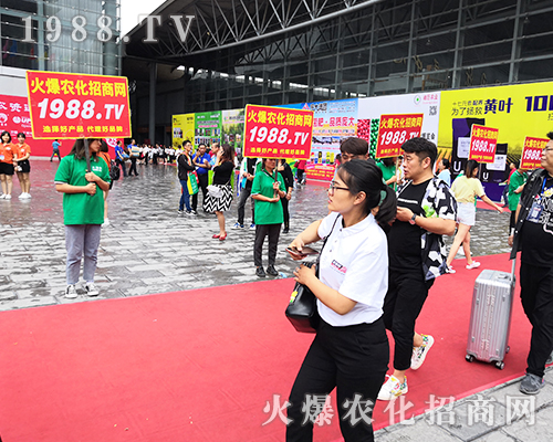     2019西南農(nóng)資會(huì)上1988.TV的戰(zhàn)士用朝氣演繹自己