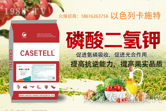  磷酸二氫鉀是什么肥料，磷酸二氫鉀作用及使用方法！