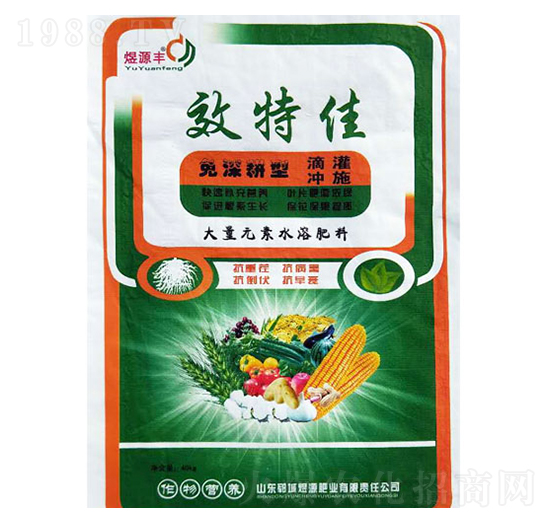 大量元素水溶肥料-效特佳-煜源肥業(yè)