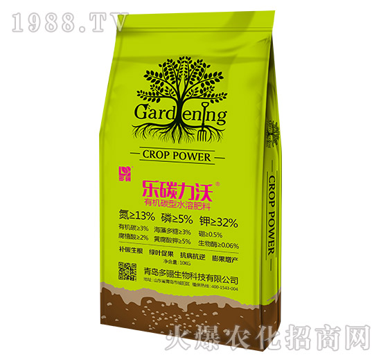 有機(jī)碳型水溶肥料-樂碳力沃-多驪生物