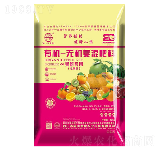 果樹專用有機(jī)無(wú)機(jī)復(fù)混肥（壯果肥）-益稷