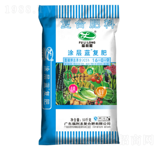 福涂層藍復肥16-0-9-福利龍