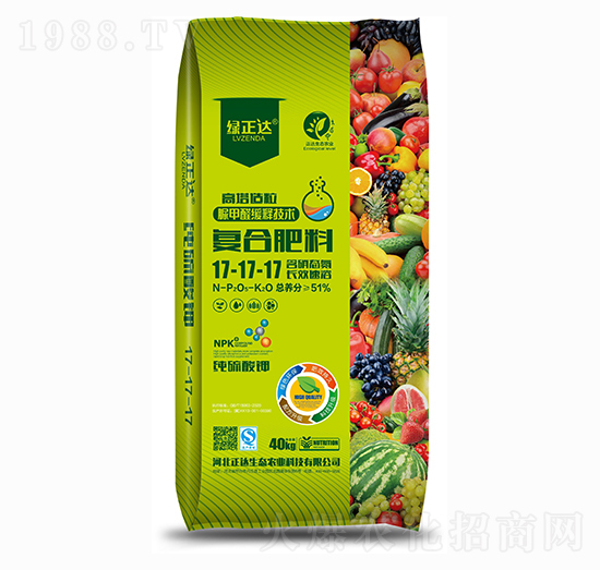 復合肥料17-17-17 綠正達