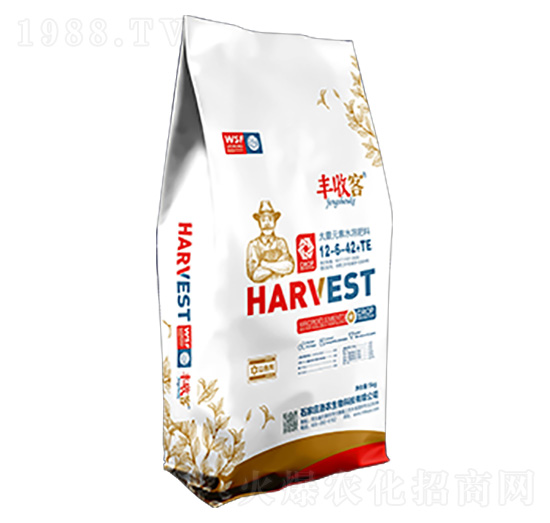 5kg大量元素水溶肥料12-6-42+TE-豐收客-洛農生物