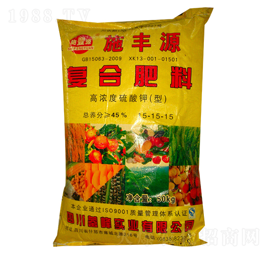 硫酸鉀型復合肥15-15-15-施豐源