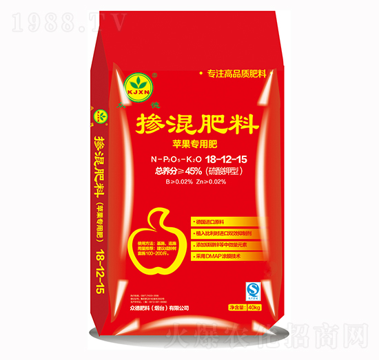 摻混肥料18-12-15-眾德