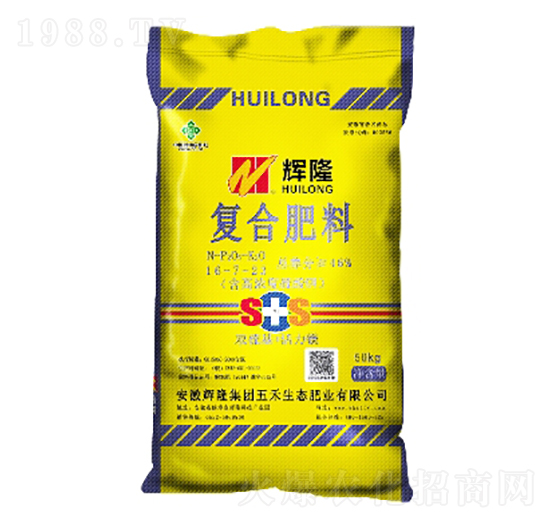 復合肥料16-7-22-輝隆-五禾生態(tài)