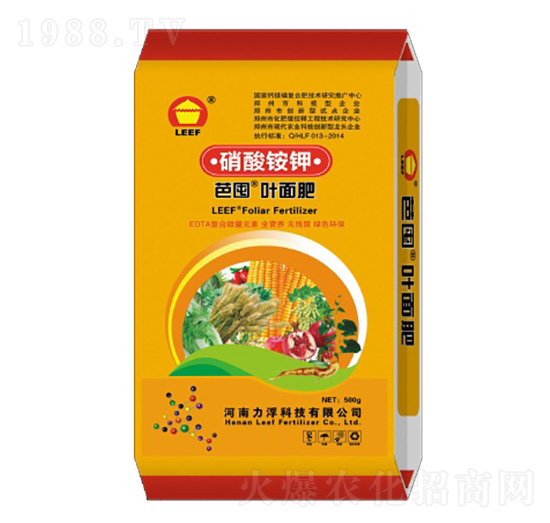 硝酸銨鉀葉面肥-芭囤-力浮科技