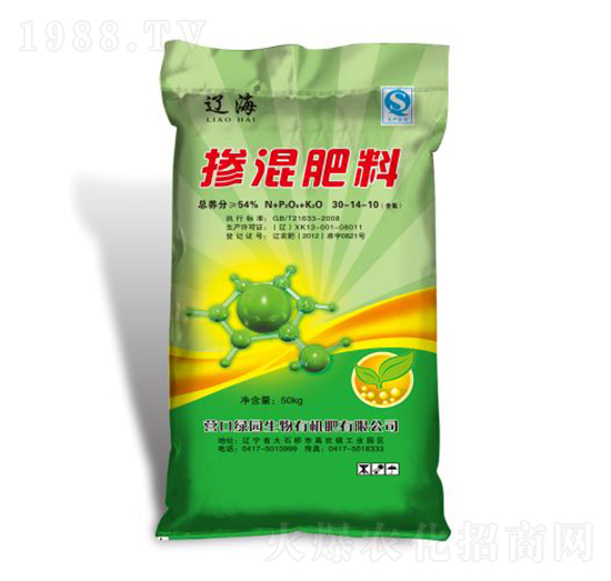 摻混肥料30-14-10-綠園生物