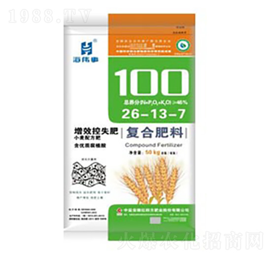 增效控失復合肥料26-13-7-維創(chuàng)化工