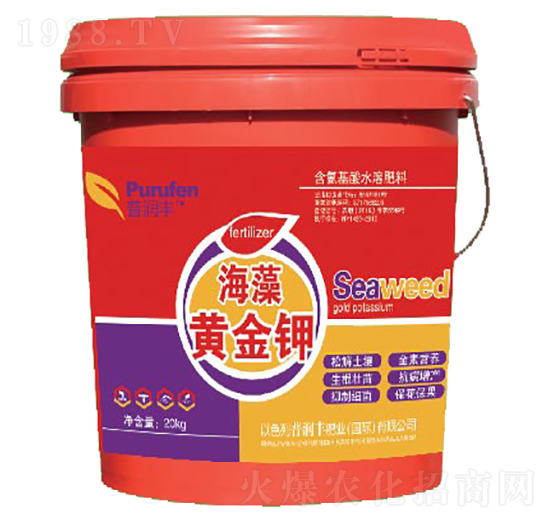 20kg海藻黃金鉀-普潤豐