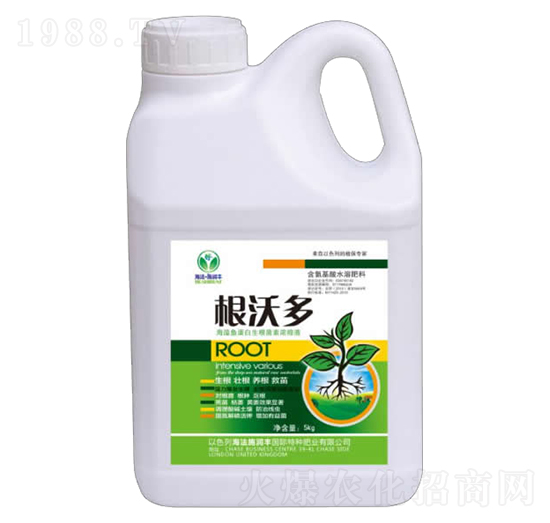 根沃多海藻魚蛋白生根菌素濃縮液-普潤(rùn)豐