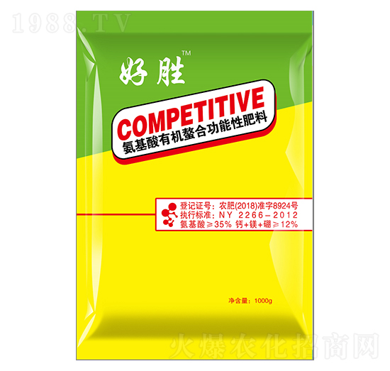 氨基酸有機螯合功能性肥料-好勝-農利