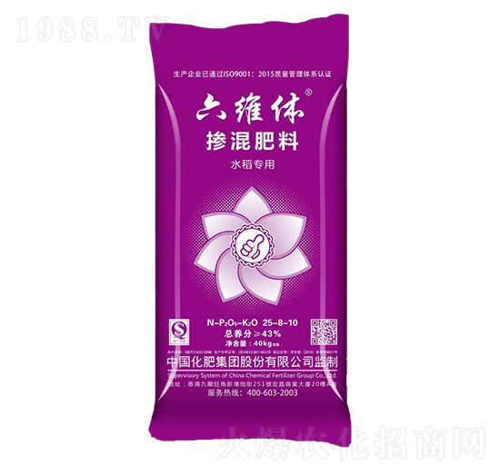 摻混肥料25-8-10（六維休）-綠利來