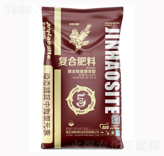 神捕復合肥料25-12-6-鄂中