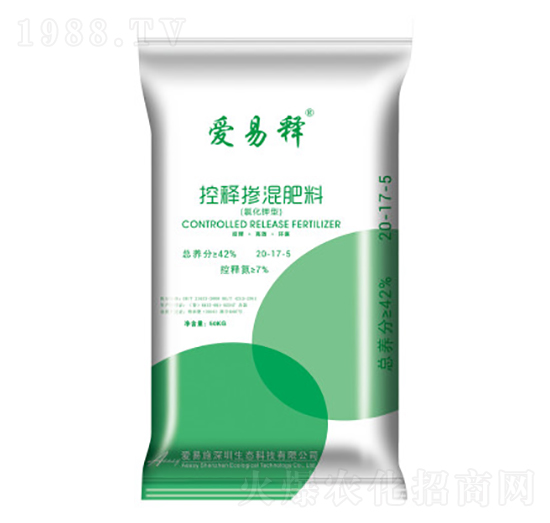 控釋摻混肥料20-17-5-愛易施