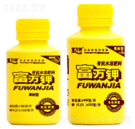 果樹型有機水溶肥料-富萬鉀