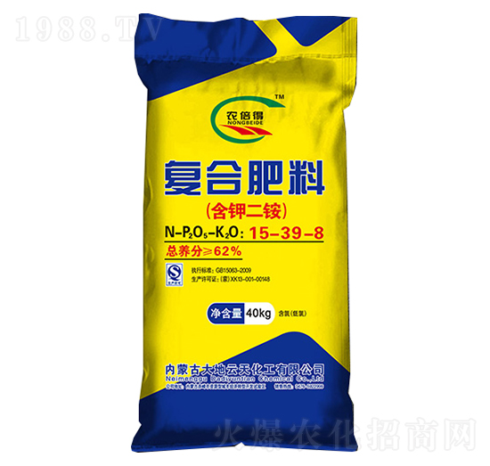 復合肥料15-39-8-農(nóng)倍得-大地云天