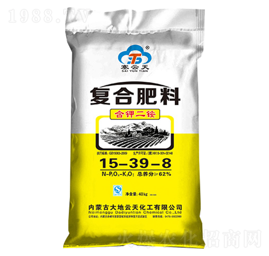 復(fù)合肥料15-39-8-塞云天-大地云天