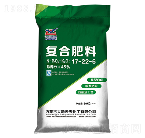 50kg復(fù)合肥料17-22-6-大地云天