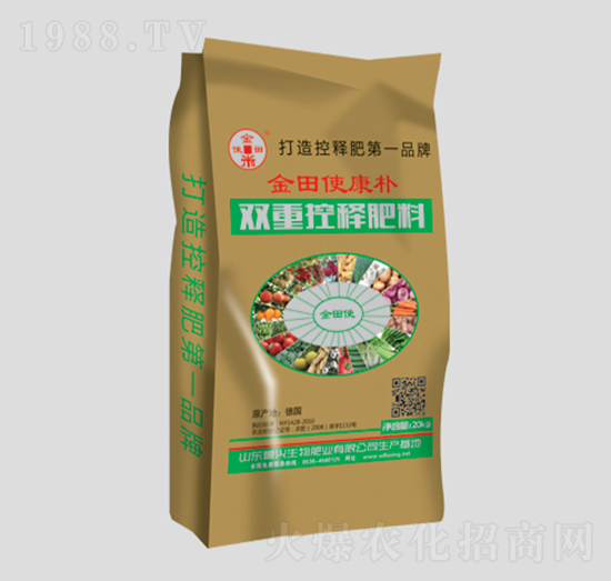 雙重控釋肥料12-8-26-金田使康樸-魯興生物