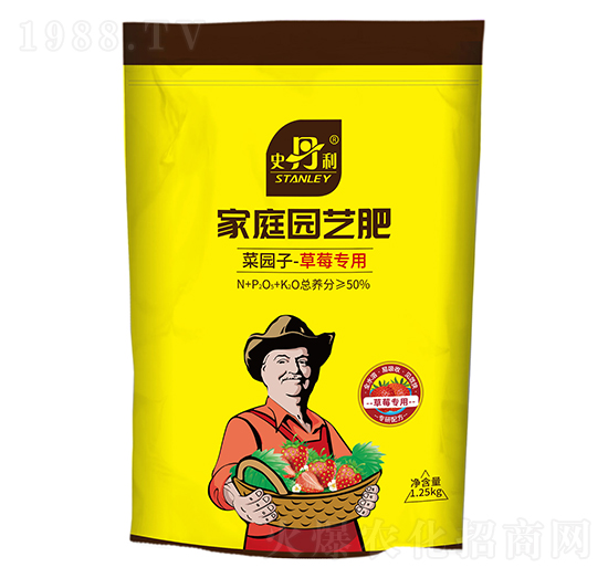 菜園子·草莓專用家庭園藝復合肥-史丹利