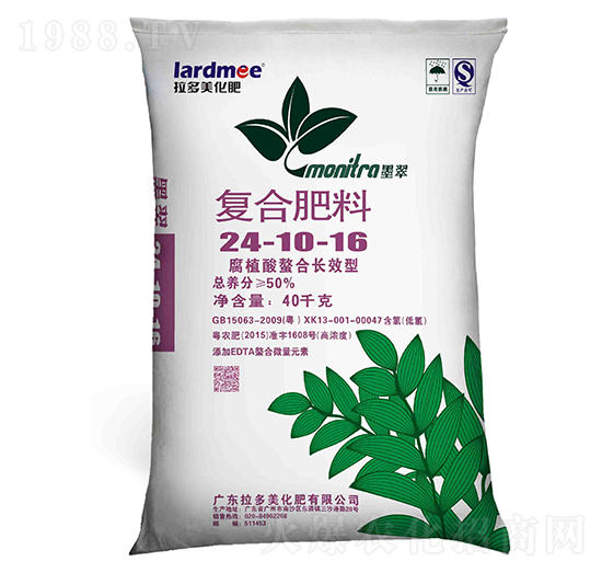 尿氯型復合肥料24-10-16-墨翠-拉多美