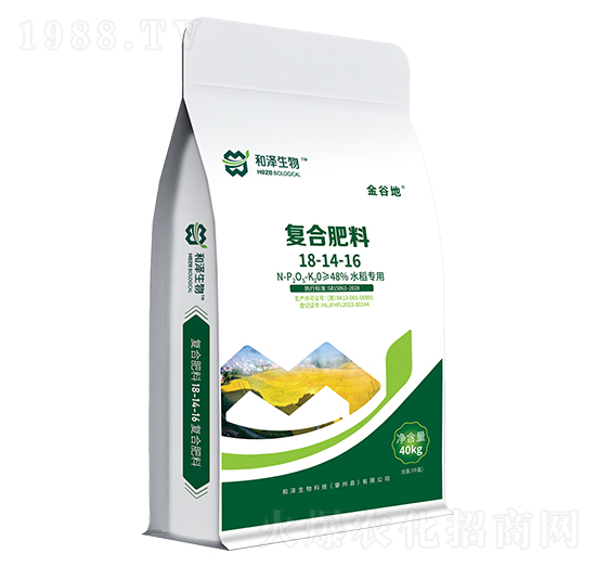 水稻專(zhuān)用復(fù)合肥料18-14-16）-金谷地-和澤生物