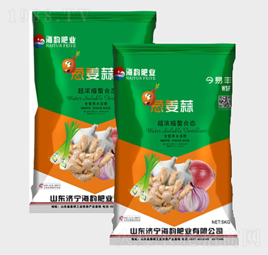 超濃縮螯合態(tài)全營(yíng)養(yǎng)水溶肥料-蔥姜蒜-海韻生物