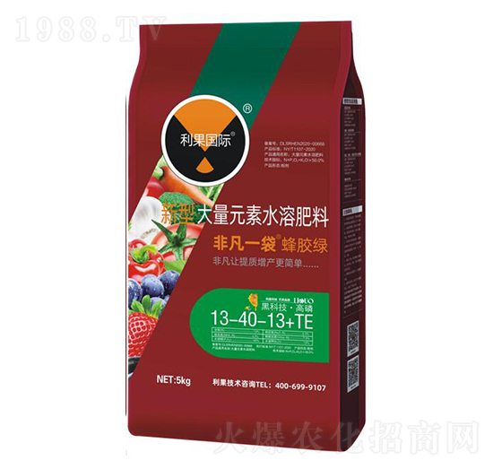 黑科技·高磷大量元素水溶肥料13-40-13+TE-非凡一袋-利果國際