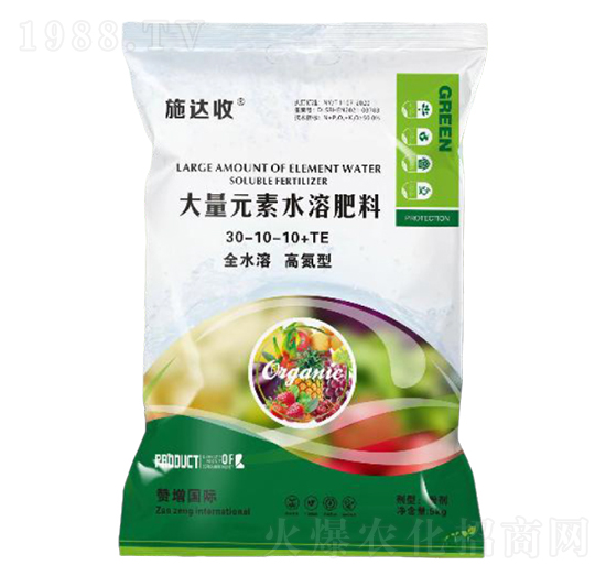 高磷型大量元素水溶肥31-10-10+TE-贊增農(nóng)業(yè)