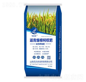 硅鈣鉀鎂中微量元素肥-返青爆根柯權(quán)肥-啟力農(nóng)業(yè)