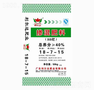 摻混肥料18-7-15-利爾達(dá)