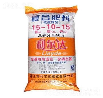 硫酸鉀型復(fù)合肥料15-10-15-利爾達(dá)