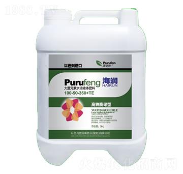大量元素水溶肥100-50-350+TE-海潤(rùn)-普潤(rùn)豐