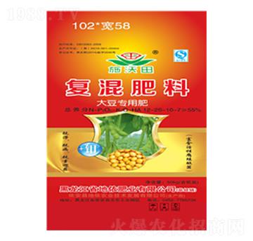 大豆專用復(fù)混肥料12-26-10-7HA-施沃田-地依農(nóng)業(yè)