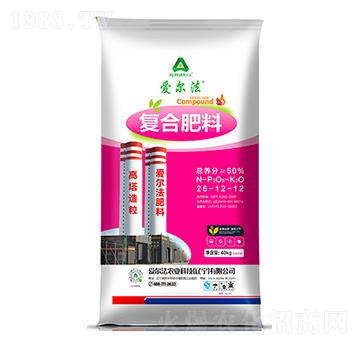 復(fù)合肥料26-12-12-愛爾法