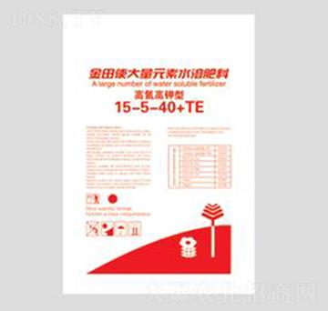 金田使大量元素水溶肥15-5-40+TE-魯興生物