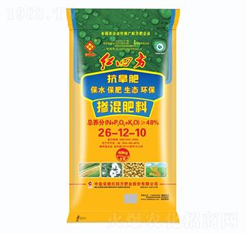 抗旱型摻混肥料26-12-10-紅四方