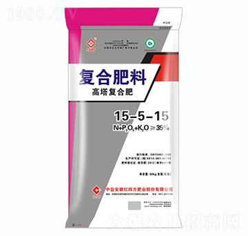 高塔復合肥料15-5-15-紅四方