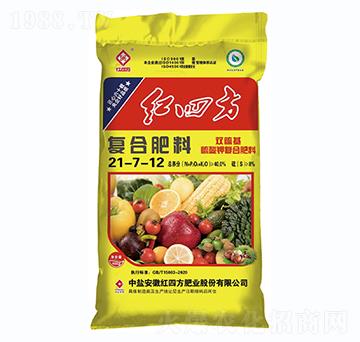 純硫酸鉀雙硫基含硝態(tài)氮復(fù)合肥料21-7-12-紅四方