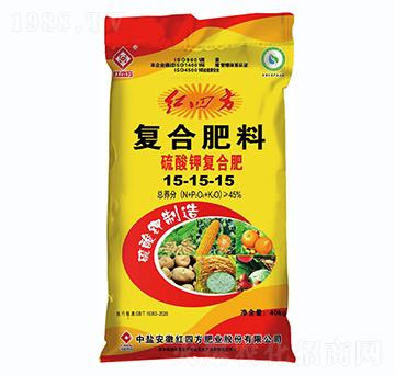硫酸鉀復合肥料15-15-15-紅四方