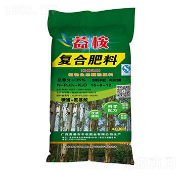 桉樹適用植物生態(tài)顆粒復(fù)合肥料15-8-12-益桉-豐收肥業(yè)