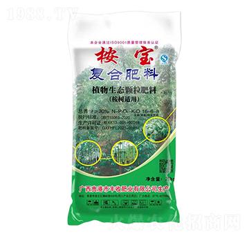 桉樹適用植物生態(tài)顆粒復合肥料16-6-8-桉寶-豐收肥業(yè)