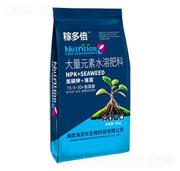 大量元素水溶肥料15-5-30+海藻酸-稼多倍-海潤豐