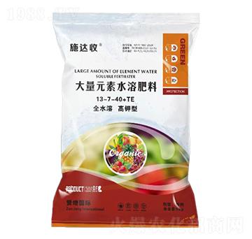 高鉀型大量元素水溶肥13-7-40+TE-贊增農(nóng)業(yè)