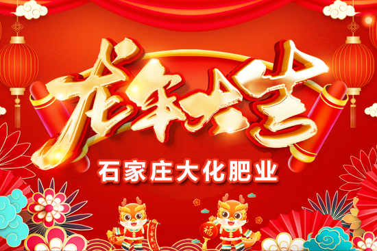 【石家莊大化肥業(yè)】祝全國人民在新的一年里年年有余、歲歲平安！